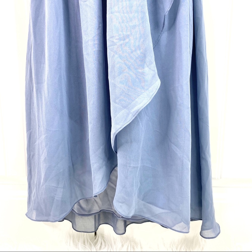 BHLDN Hitherto Blue Strapless Alice Dress - Picture 4 of 6